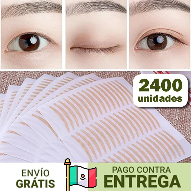 Adhesivos para Párpados Caídos - Levanta Mirada. Renueva tu mirada sin procedimientos [2400 Unidades]