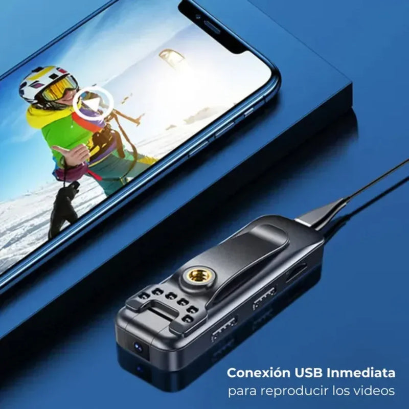 Cámara 180° con Reducción de Ruido HD 1080P - CamPro