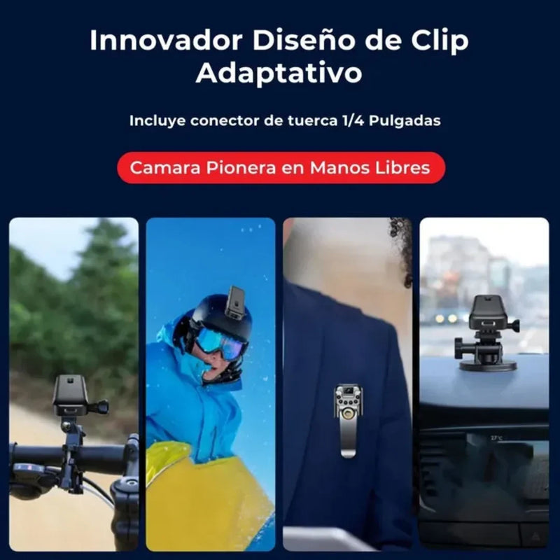 Cámara 180° con Reducción de Ruido HD 1080P - CamPro