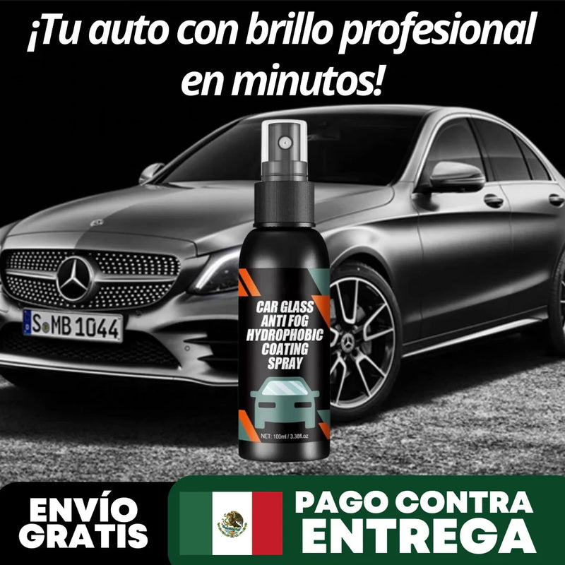 Cera en Spray Brilla Max - ¡Protección y Brillo Prolongado para tu Auto! Aplicación Fácil y Acabado Impecable (100ml)